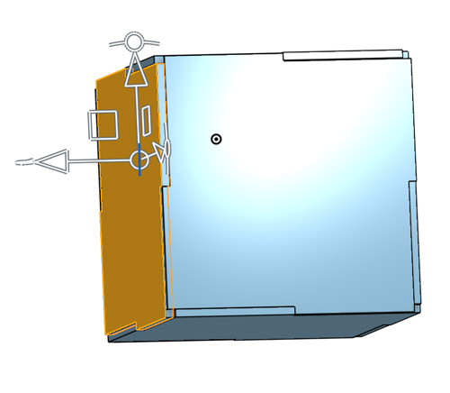 OnShape assembly of multiple parts to form the box