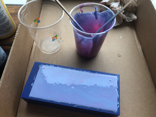 Machinable wax filled with OMOO to create the mold
